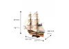 1/50 HMS Supply First Fleet + Figurines