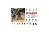 1:84 Royal Navy Officers - Set of 19 die cast figurines