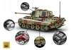 Tiger II tank in camo