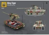 Tiger II tank in camo