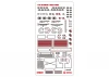 Etching detail parts: Mitsubishi Lancer RAC rally 1984