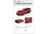 Crimson Wing Racing Car - 158 pcs