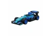 Blue Circuit Racing Car - 123 pcs