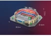 FC Barcelona Camp Nou Stadium - 728 pcs