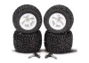 Carson1:10 2WD Wheel Set XL (4) St.Arm L/R