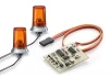 Tamiya Orange Flashing Light 24X15mm (2)