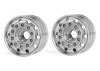 Tamiya Front Wheel Wide Silver (2)