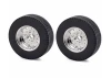 Tamiya Trailer Rim Chrome
