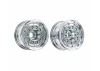 Tamiya Front Wheel Wide Chrome (2)