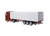 Carson Semi Trailer - 3 Axles - White