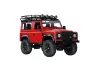 Red 1:14 Land Rover Defender 90 RC Crawler Pro