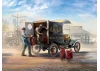 Gasoline Delivery - Model T 1912 Delivery Car with 2 American Gasoline Loader Figures