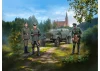 Type G4 with MG 34 & German Staff Personnel 3 Figures