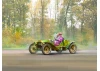 Model T 1913 Speedster with 2 American Sport Car Driver Figures