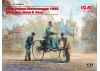 Benz Patent-Motorwagen 1886 with Mrs. Benz & Sons
