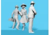 1920s Gangsters with Tommy Guns (3 Figures)