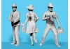 1920s Gangsters with Tommy Guns (3 Figures)
