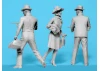 1920s Gangsters with Tommy Guns (3 Figures)