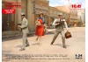 1920s Gangsters with Tommy Guns (3 Figures)
