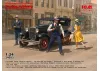 ‘Daring Robbery’ Ford Model A with 3 Gangster Figures