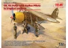 CR. 42 Falco with Italian Pilots In Tropical Uniform (3 Figures & 2 Dogs)