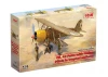 CR. 42 Falco with Italian Pilots In Tropical Uniform (3 Figures & 2 Dogs)