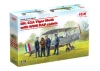 DH. 82A Tiger Moth Aircraft with WWII RAF Cadets (4 Figures)