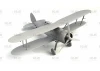 Gloster Sea Gladiator Mk.II with 3 Royal Navy Pilot Figures