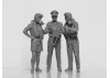 British Pilots in Tropical Uniform (1939-1943) (3 figures)