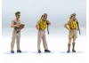 British Pilots in Tropical Uniform (1939-1943) (3 figures)