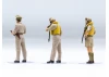 British Pilots in Tropical Uniform (1939-1943) (3 figures)