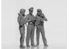 British Pilots in Tropical Uniform (1939-1943) (3 figures)