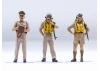 British Pilots in Tropical Uniform (1939-1943) (3 figures)