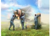 WWII British Ground Personnel (1939-1945) 3 Figures