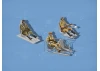 WWII Allies Pilots in the cockpit (British - American - Soviet)