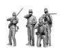American Civil War Union Infantry 4 Figures