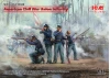 American Civil War Union Infantry 4 Figures