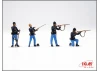 American Civil War Union Infantry 4 Figures