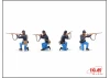 American Civil War Union Infantry 4 Figures