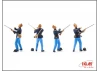 American Civil War Union Infantry 4 Figures