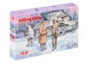 Red Army Infantry (1939-1942) (3 figures - officer - 2 soldiers)
