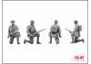 British Infantry (1917-1918) (4 figures - 1 officer - 3 soldiers)
