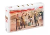 Soviet Motorized Infantry (1979-1988) (4 figures - 1 officer - 3 soldiers)
