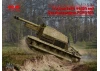 10.5cm leFH 16(Sf) auf Geschutzwagen FCM36(f) - WWII German self-propelled howitzer