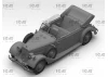 Typ 320 (W142) Cabriolet - WWII German Staff Car