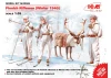 Finnish Riflemen (Winter 1940) (4 figures - 3 rifleman - 1 reindeer)