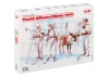 Finnish Riflemen (Winter 1940) (4 figures - 3 rifleman - 1 reindeer)