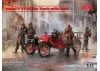 Model T 1914 Fire Truck with Crew
