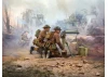 WWII British Vickers MG Crew (Vickers MG & 2 figures)
