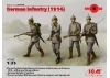 German Infantry (1914) (4 figures)